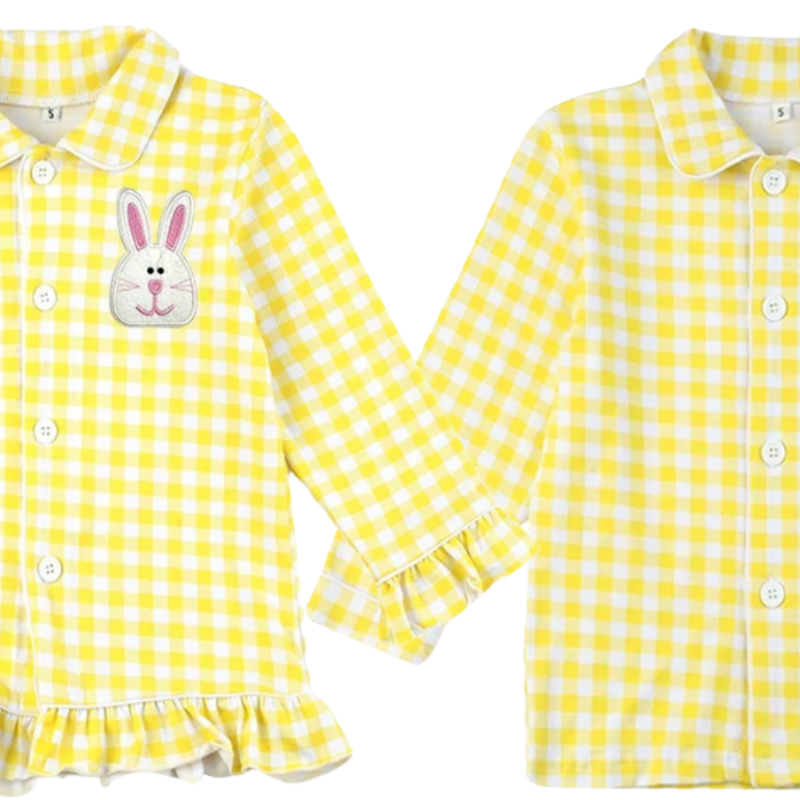 Pyjama Enfant de Pâques – Motif Lapin