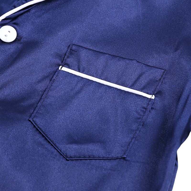 Pyjama Enfant en Satin – Ensemble 2 Pièces Été