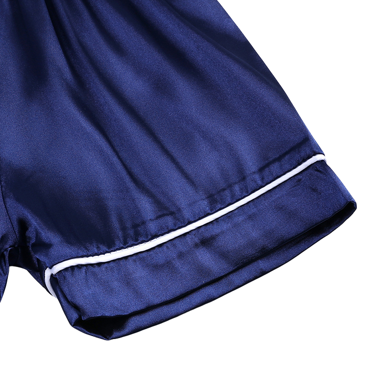 Pyjama Enfant en Satin – Ensemble 2 Pièces Été