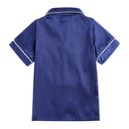 Pyjama Enfant en Satin – Ensemble 2 Pièces Été