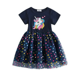 Robe Été Licorne pour Fille