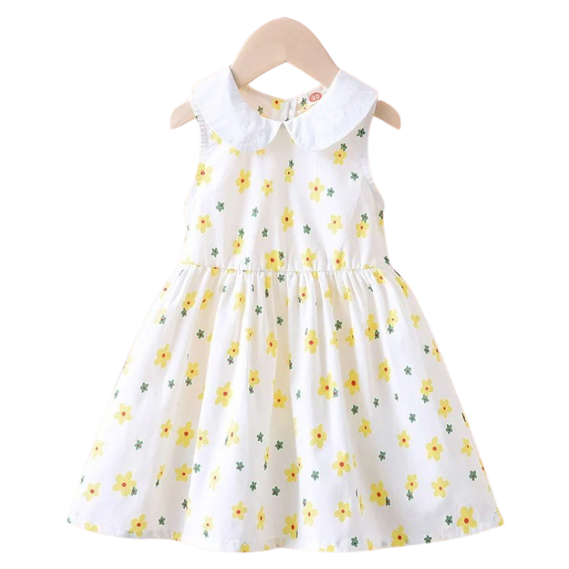 Robe Fleurie d'Été pour Fille