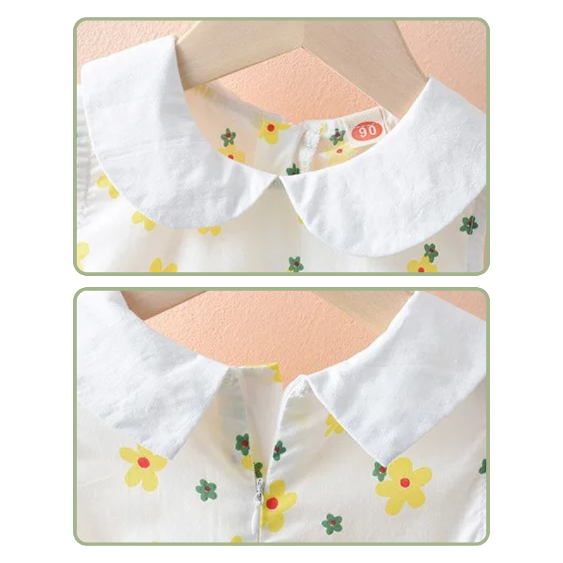 Robe Fleurie d'Été pour Fille