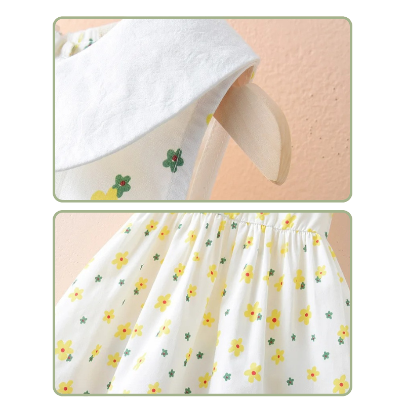 Robe Fleurie d'Été pour Fille