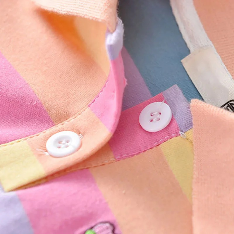 Robe d’Été Arc-en-Ciel pour Fille – Légère et Colorée