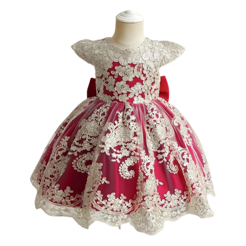 Robe de Gala de Luxe pour Filles – de 1 à 5 Ans