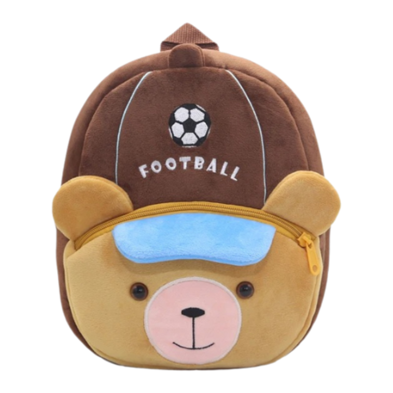 Sac à Dos D'école Pour Enfants Avec Animaux en Peluche