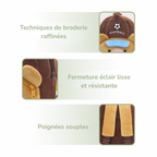 Sac à Dos D'école Pour Enfants Avec Animaux en Peluche