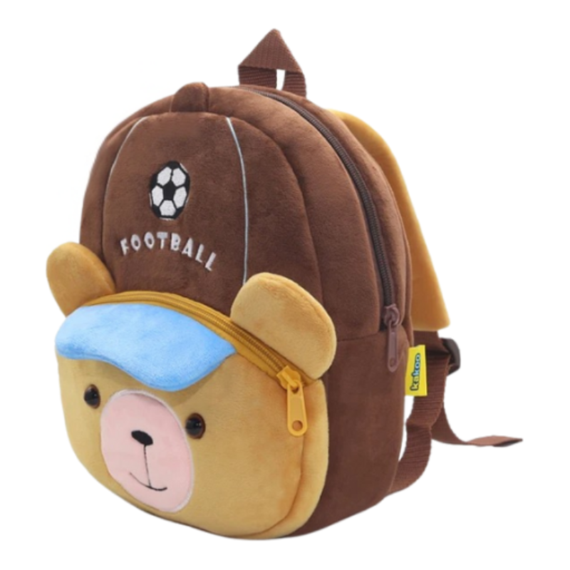 Sac à Dos D'école Pour Enfants Avec Animaux en Peluche