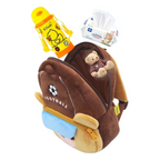 Sac à Dos D'école Pour Enfants Avec Animaux en Peluche