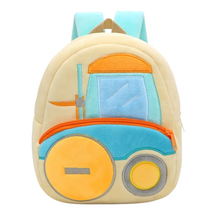 Sac à Dos D'école Véhicule en Peluche