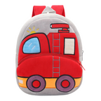 Sac à Dos D'école Véhicule en Peluche