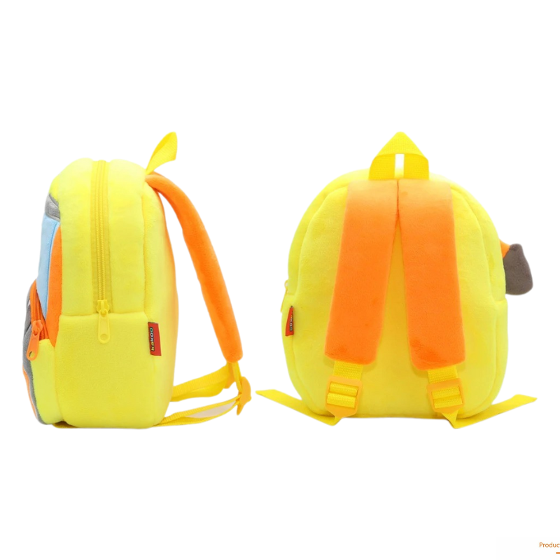 Sac à Dos D'école Véhicule en Peluche