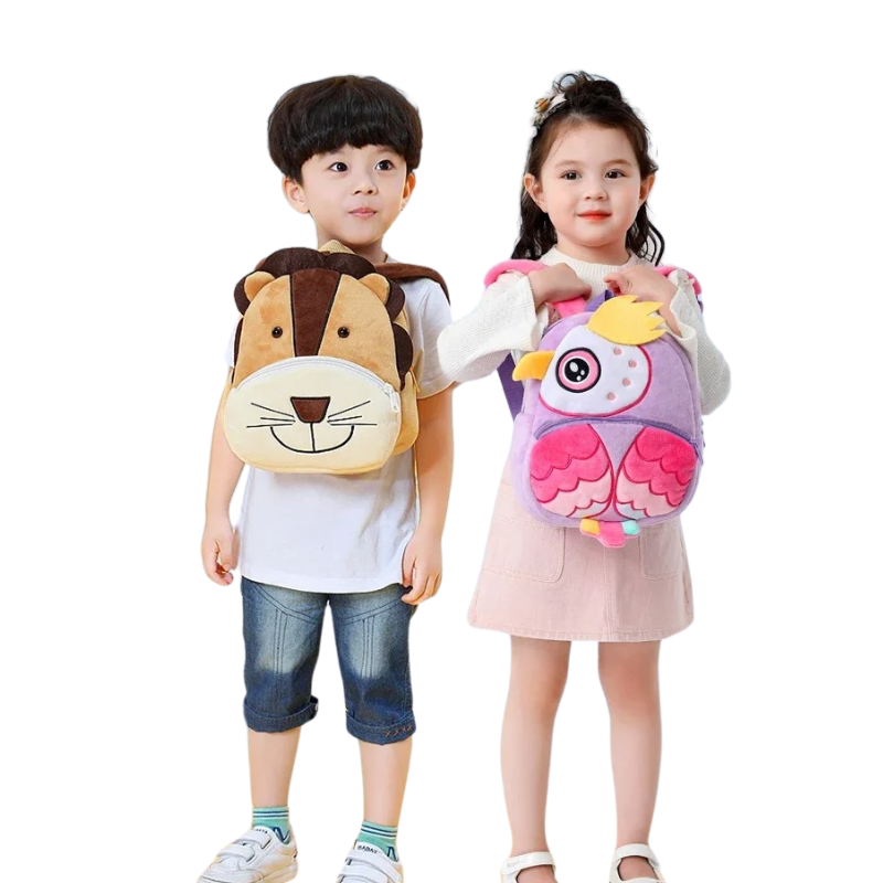 Sac à Dos en Peluche Animal Bambino
