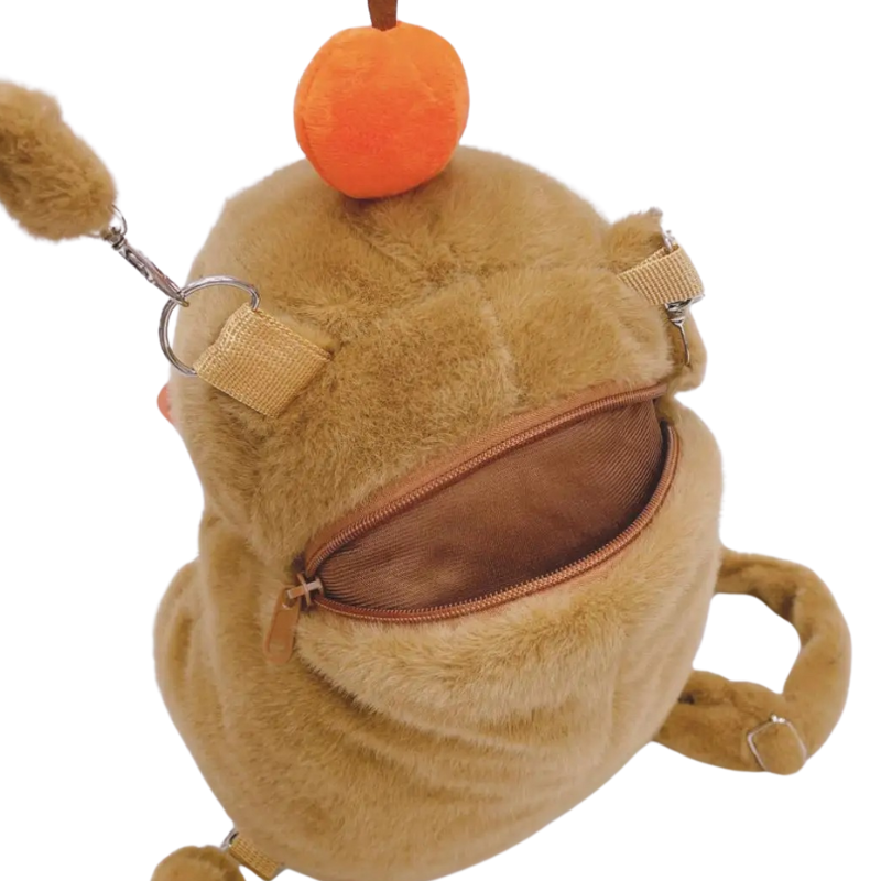 Sac à Dos en Peluche Capybara pour Enfants