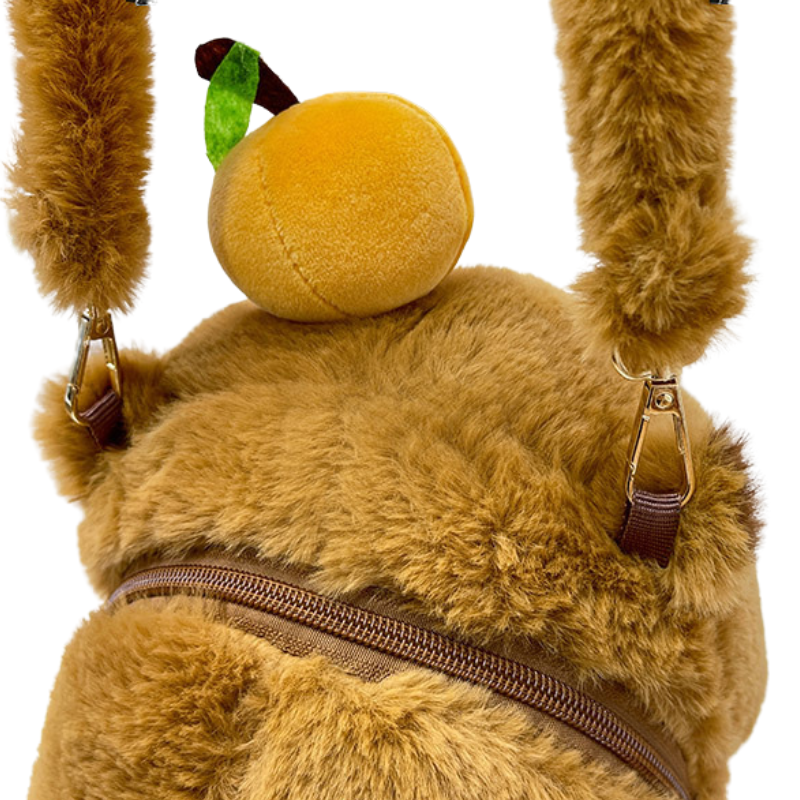 Sac à Dos en Peluche Capybara pour Enfants