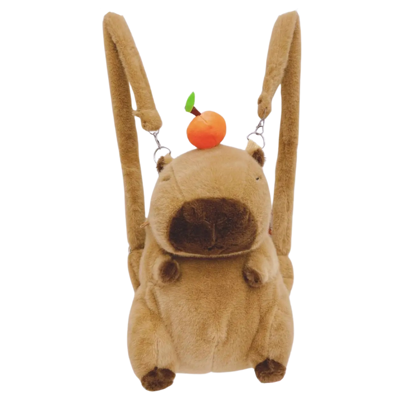 Sac à Dos en Peluche Capybara pour Enfants
