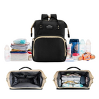 Sac à Langer Intelligent – Berceau Intégré, USB, Porte-Biberons & Matelas à Langer