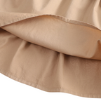 Salopette Unisexe pour Enfants avec T-shirt Blanc et Motif Ourson