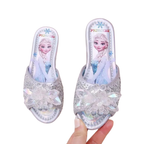 Sandales Plates Princesse des Glaces pour Enfant