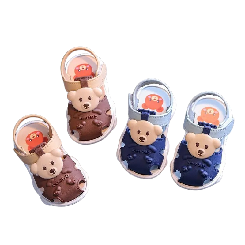 Sandales Bébé Ours – Confort et Douceur pour les Petits Pas