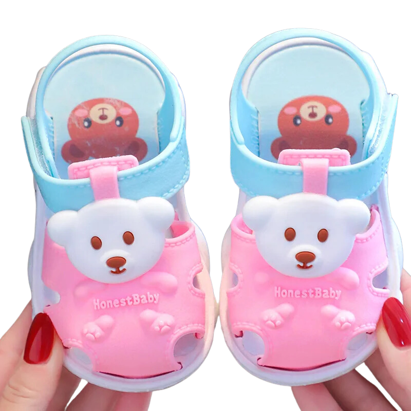 Sandales Bébé Ours – Confort et Douceur pour les Petits Pas