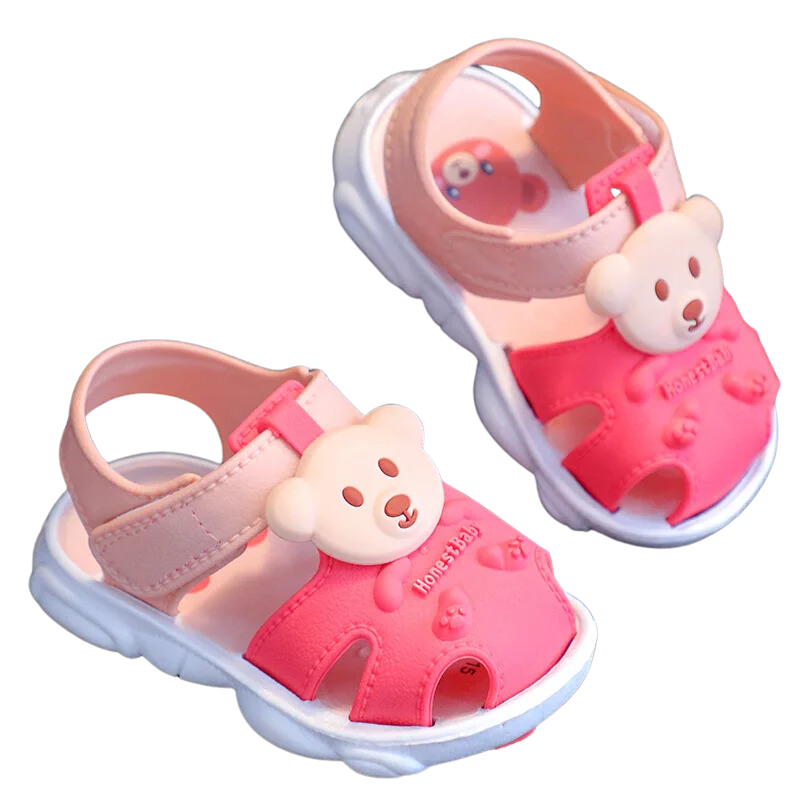 Sandales Bébé Ours – Confort et Douceur pour les Petits Pas