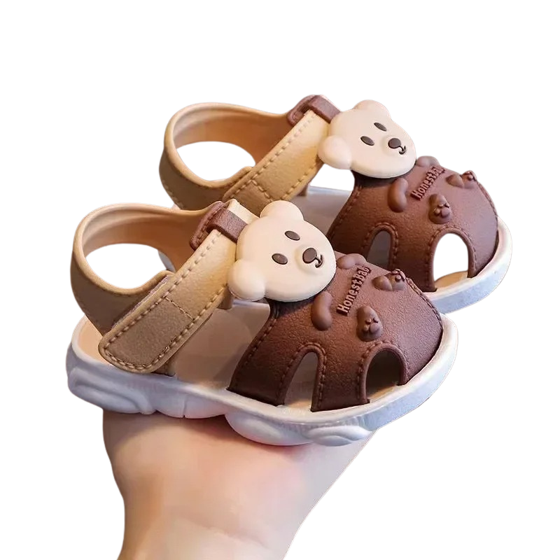 Sandales Bébé Ours – Confort et Douceur pour les Petits Pas