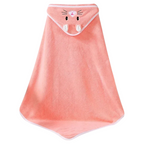 Serviette à Capuche Douce pour Nouveau-Né Bambino