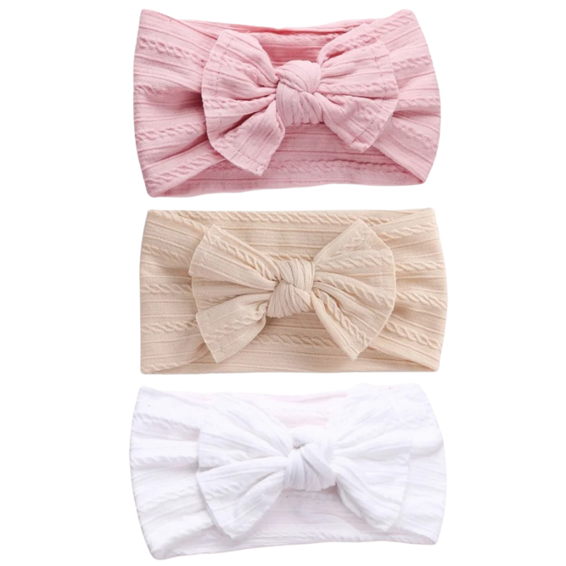 Set de 3 Nœuds pour Fille - Bambino