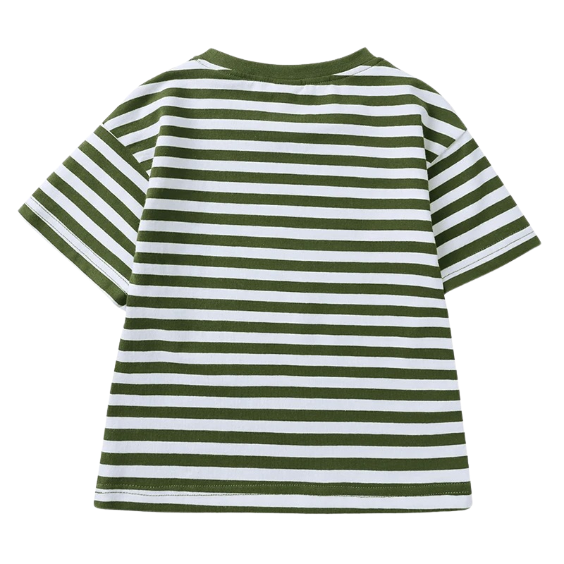T-shirt Marinière Enfant en Coton – Manches Courtes