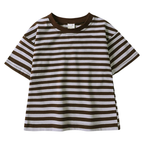 T-shirt Marinière Enfant en Coton – Manches Courtes