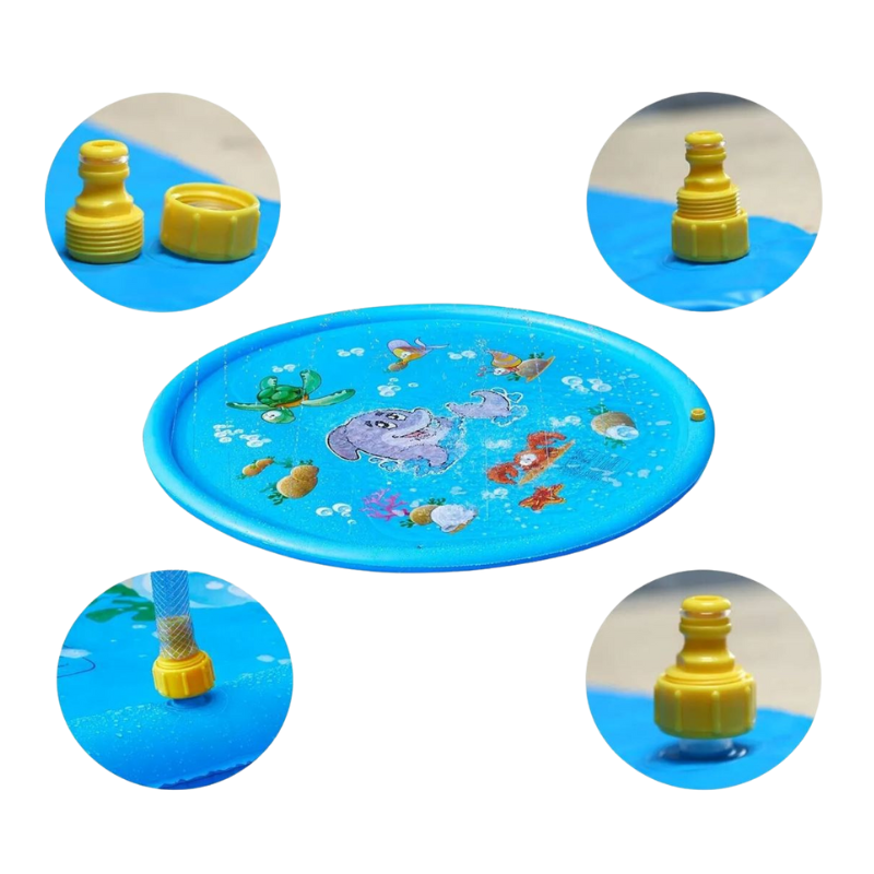 Tapis Piscine avec Jet d’Eau Enfant Bambino