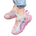 Baskets Princesse Lumineuses en Peluche pour Enfants