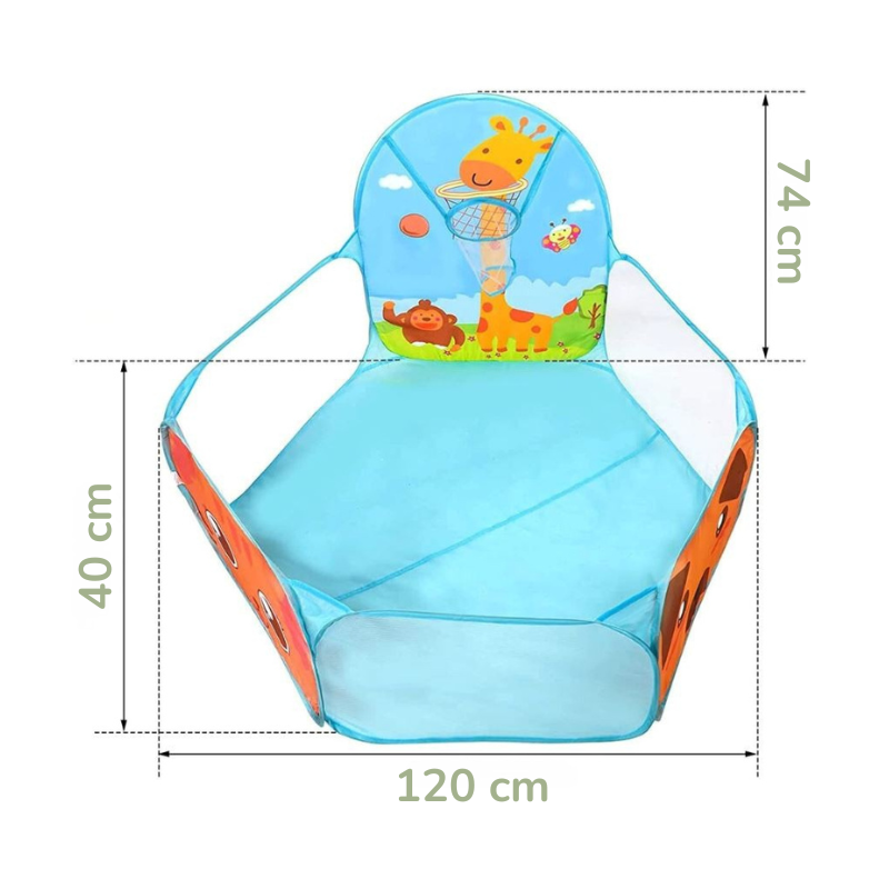 Tente avec Piscine à Balles pour Enfants