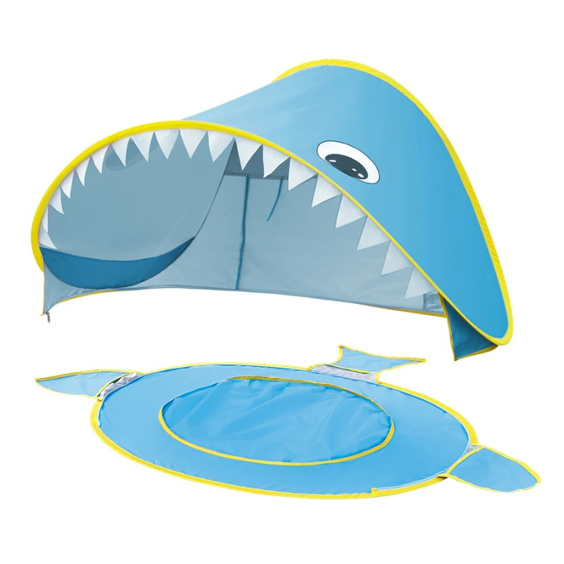 Tente de Plage avec Piscine et Protection UV + Accessoires de Transport Bambino