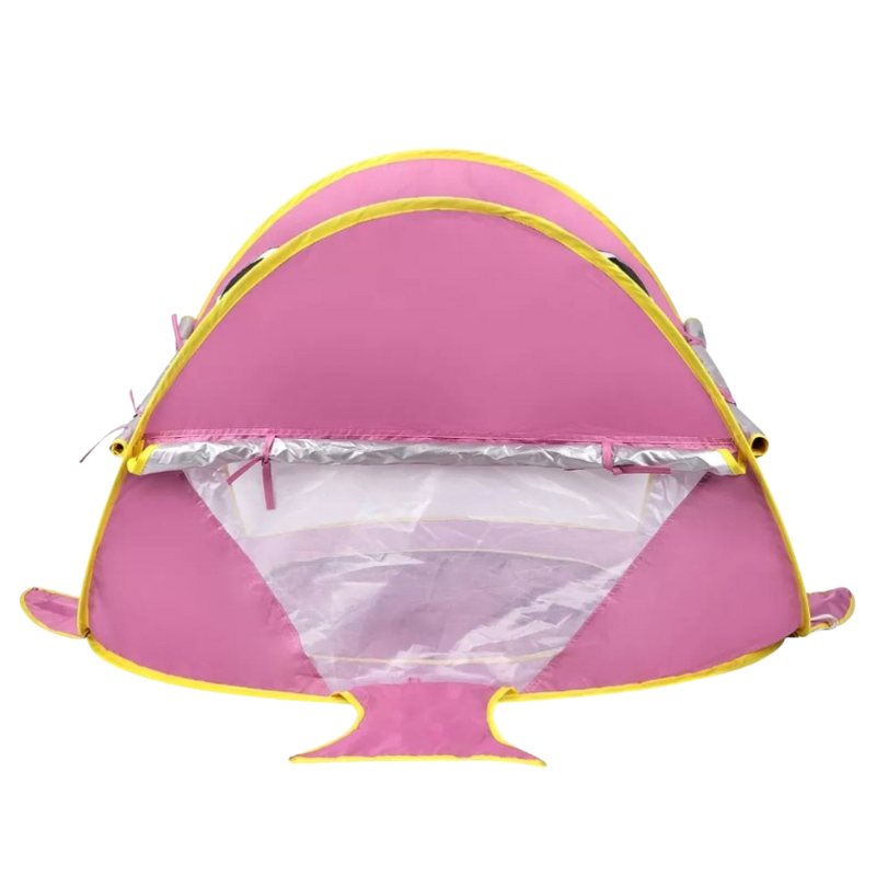 Tente de Plage avec Piscine et Protection UV + Accessoires de Transport Bambino