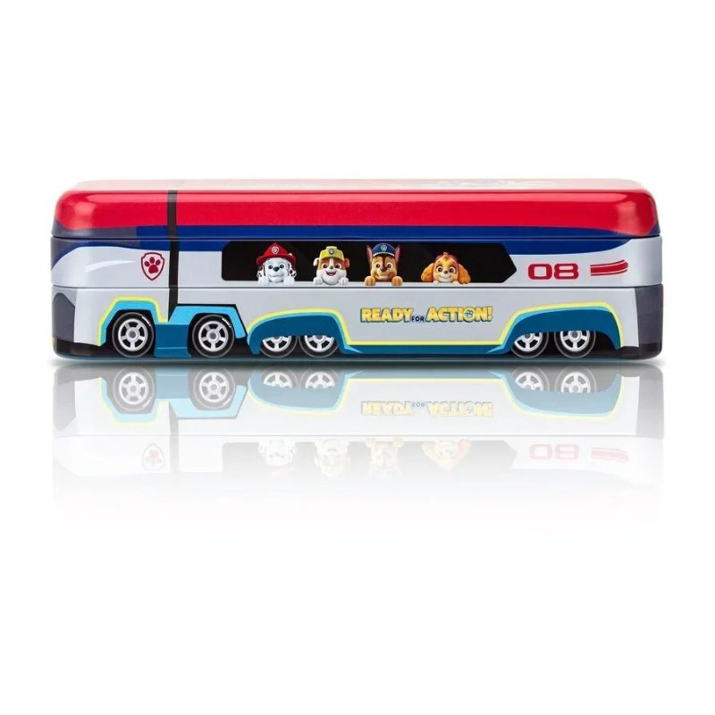 Trousse Scolaire en Métal Design Bus d’Aventure