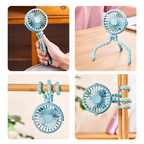 Ventilateur Portable Multi-Usage pouVentilateur Portable Multifonction pour Poussette Bébé – Bambinor Poussette Bébé Bambino
