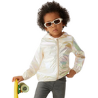Veste Coupe-Vent Métallisée Enfant avec Capuche
