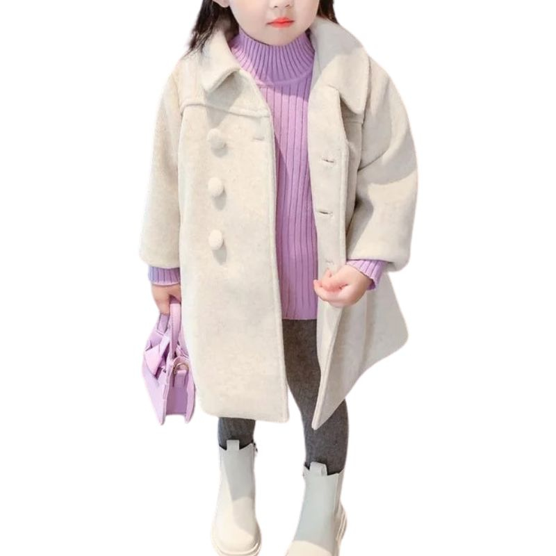 Veste Enfant Croisée avec Boutons