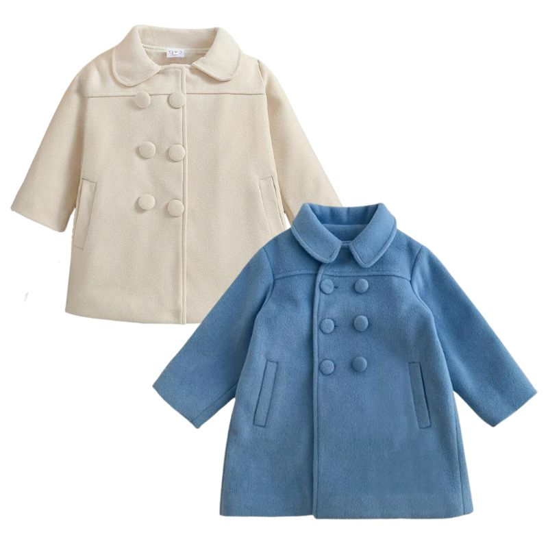 Veste Enfant Croisée avec Boutons