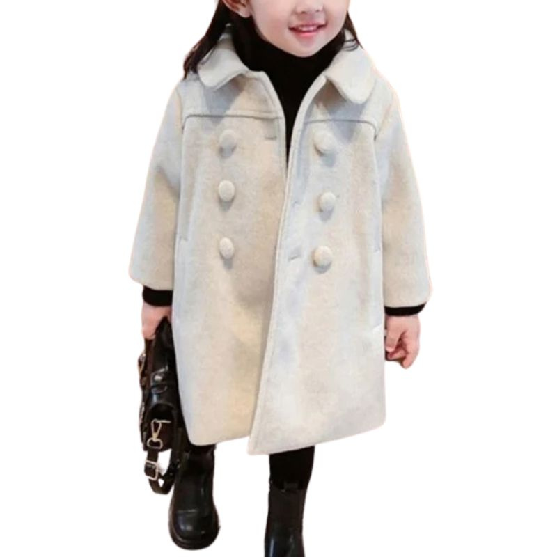 Veste Enfant Croisée avec Boutons