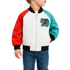 Veste Enfant Coupe-Vent Motif Dinosaure T-Rex