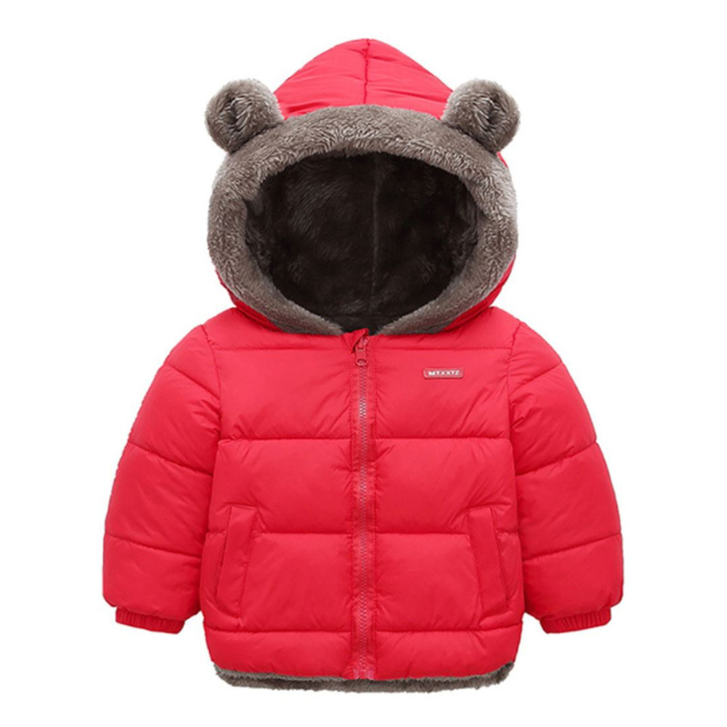 Veste Enfant Réversible en Peluche