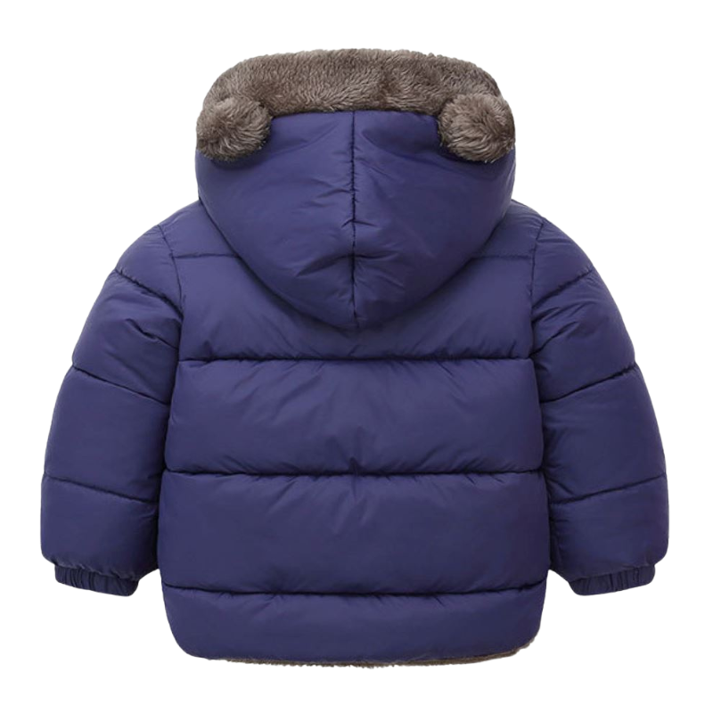 Veste Enfant Réversible en Peluche
