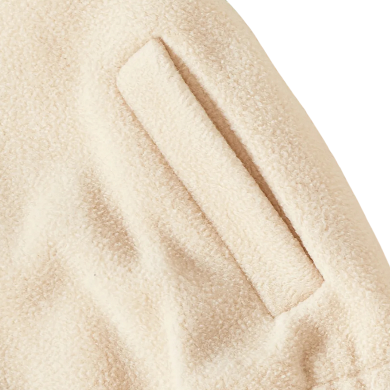 Veste Enfant Unisexe à Col Roulé en Laine