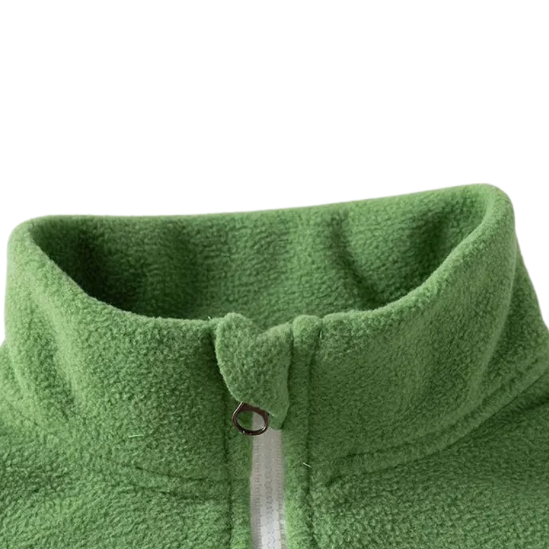 Veste Enfant Unisexe à Col Roulé en Laine