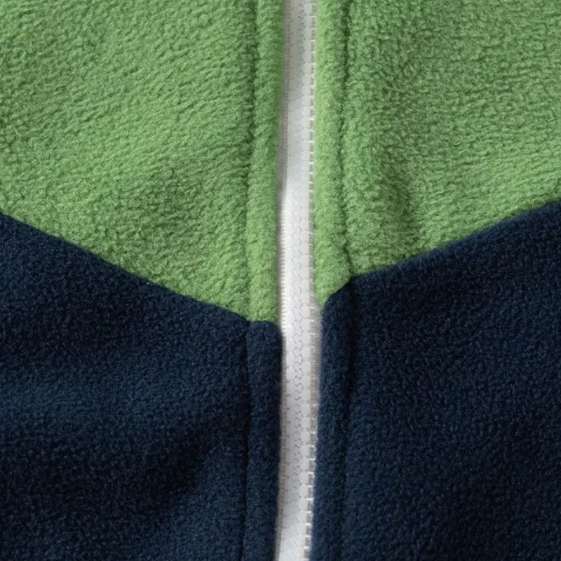 Veste Enfant Unisexe à Col Roulé en Laine