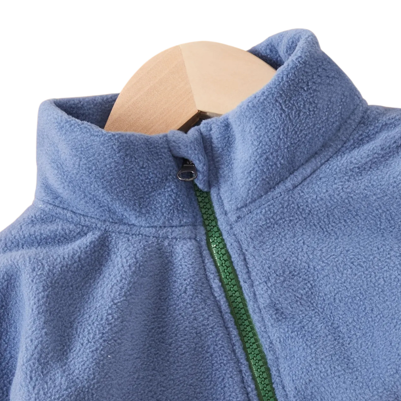 Veste Enfant Unisexe à Col Roulé en Laine